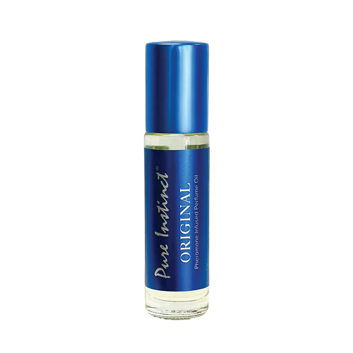 Pure Instinct Roll-On Perfume original con aceites esenciales infusionados con feromonas Unisex 10.2ml
