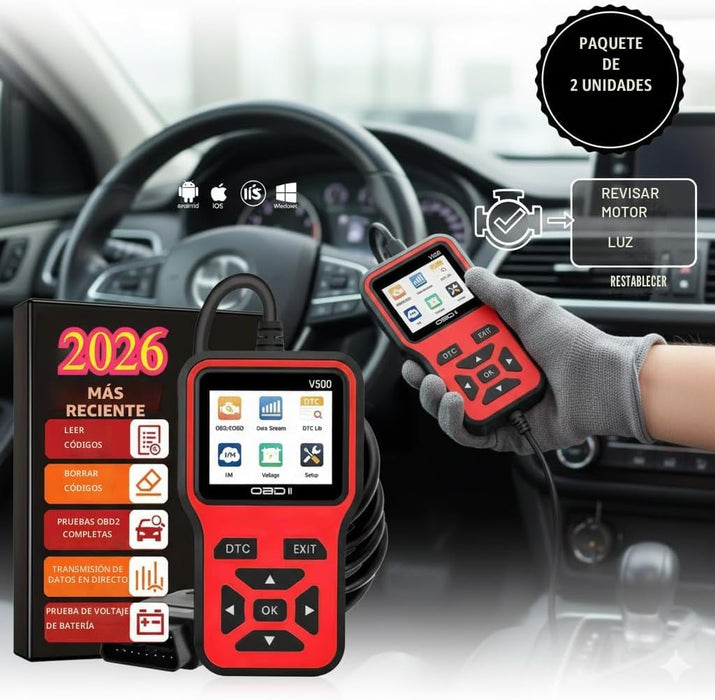 Herramienta de diagnóstico del escáner V500 OBD2
