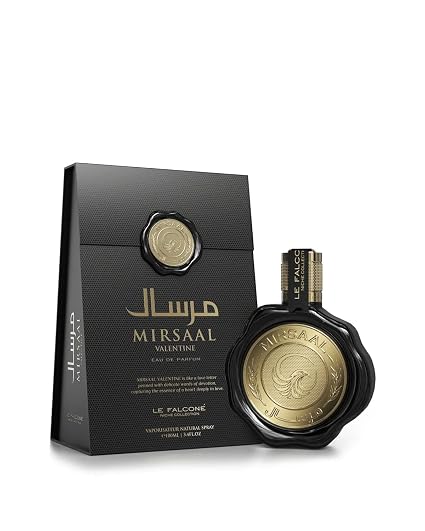 Mirsaal Valentine Eau de Parfum – Elegante fragancia unisex con menta, lavanda y almizcle