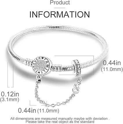 1 unidad de pulsera trenzada en forma redonda con frase family forever plateada