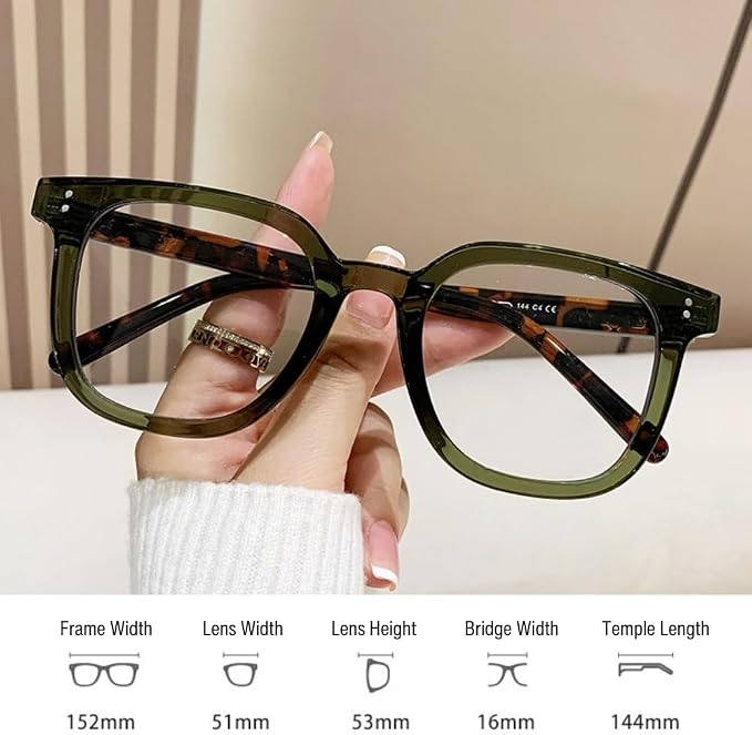 Gafas de lectura con filtro de luz azul para hombre y mujer