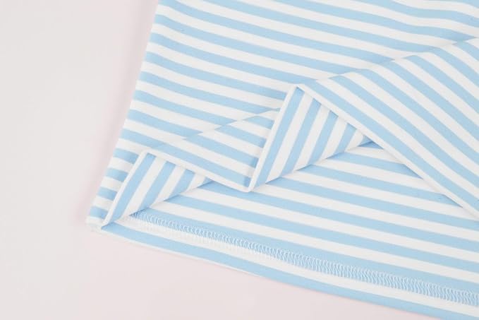 Cioatin Camiseta sin mangas con tirantes delgados, a rayas, estilo Y2K, corta