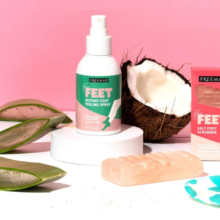 Freeman Flirty Feet Spray Instantáneo de Peeling para Pies 4Oz