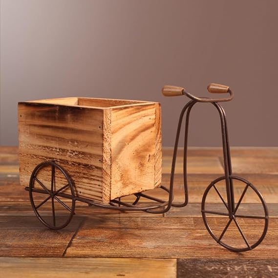 Soporte de hierro forjado para plantas y bicicletas, soporte de metal