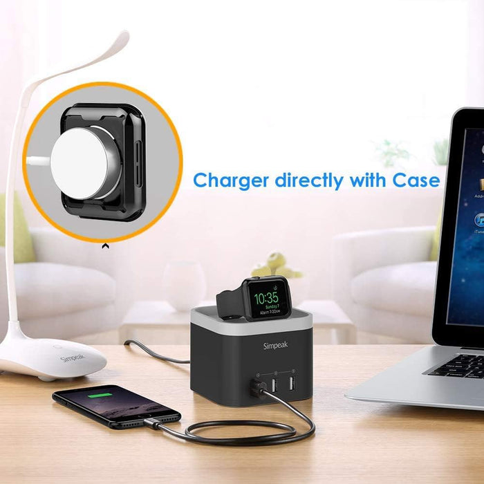 Protector de pantalla suave compatible con Apple Watch de 1.575 pulgadas Series 4