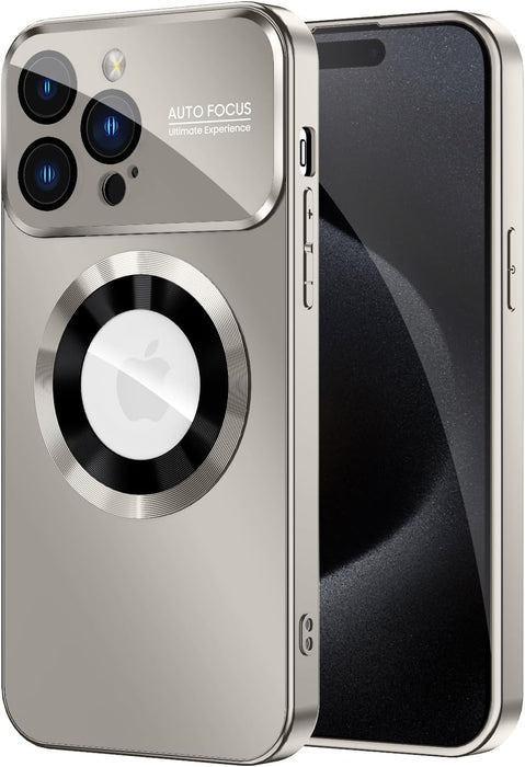 MAKAVO Funda magnética para iPhone 15 Pro Max, compatible con MagSafe