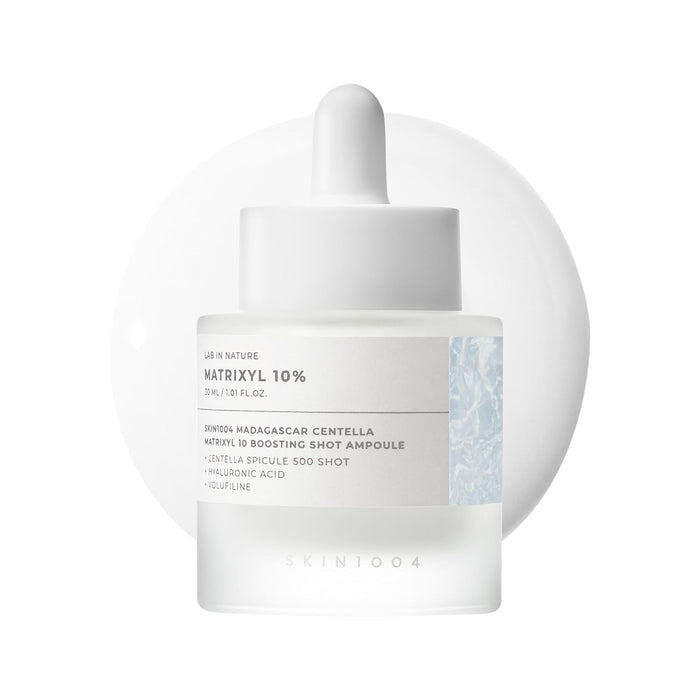 SKIN1004 Matrixyl 10% Boosting Shot Ampolla, Suero de Ácido Hialurónico y Espícula