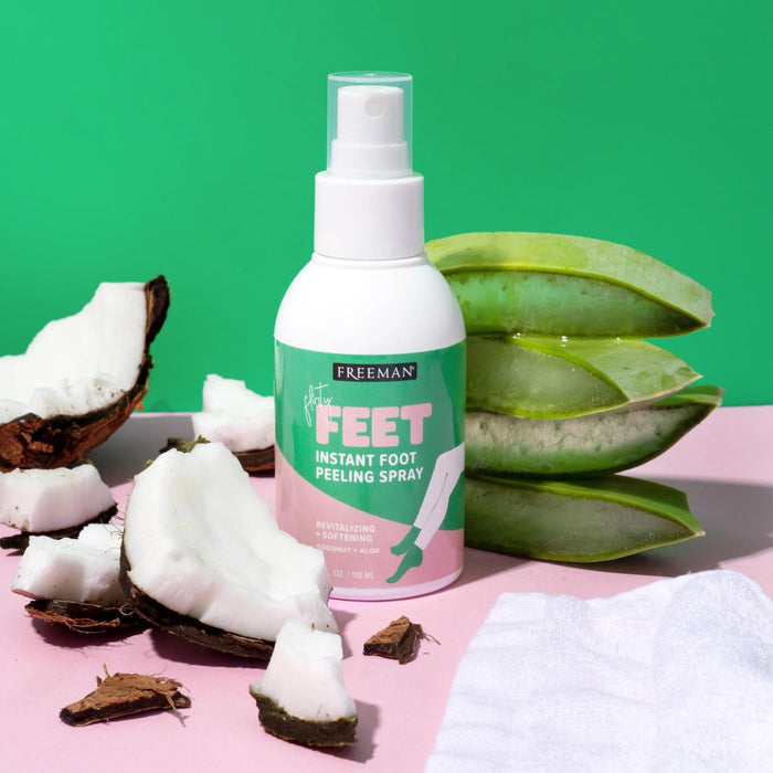 Freeman Flirty Feet Spray Instantáneo de Peeling para Pies 4Oz