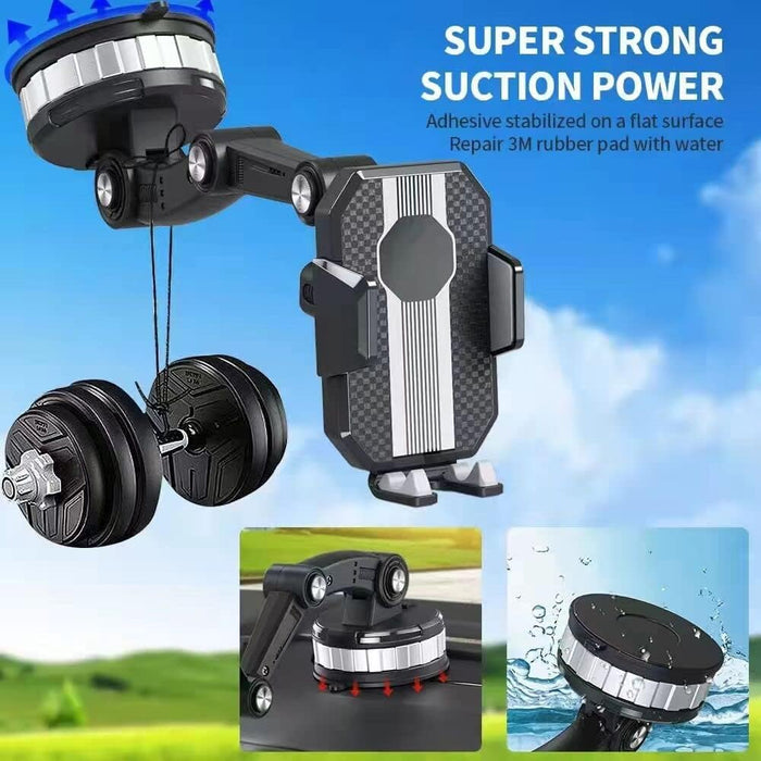 Soporte universal para teléfono celular, con ventosa, soporte universal para salpicadero
