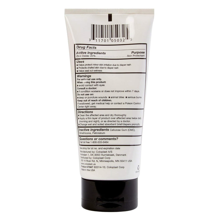 Pasta protectora para la piel Coloplast Critic-Aid, pasta espesa con barrera antihumedad, 71 g