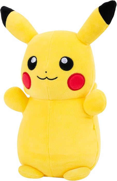 HugMees Squishmallows Original Pokémon Peluche Ultrasuave Pikachu 10 Pulgadas