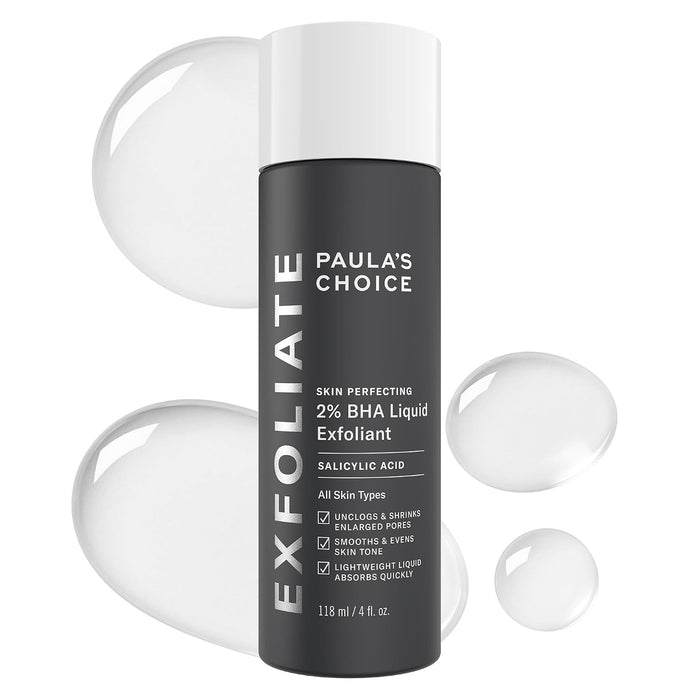 Paula's Choice Exfoliante líquido con 2 % de BHA para perfeccionar la piel