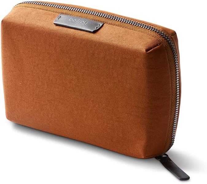 Bellroy Tech Kit Compact (organizador de accesorios de tecnología, bolsa con cremallera) - Bronce