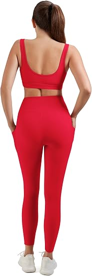 CHARMKING Leggings de cintura alta para mujer, control de abdomen suave