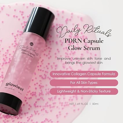 Sérum iluminador con cápsulas PDRN Glowiest – PDRN encapsulado 50 ml