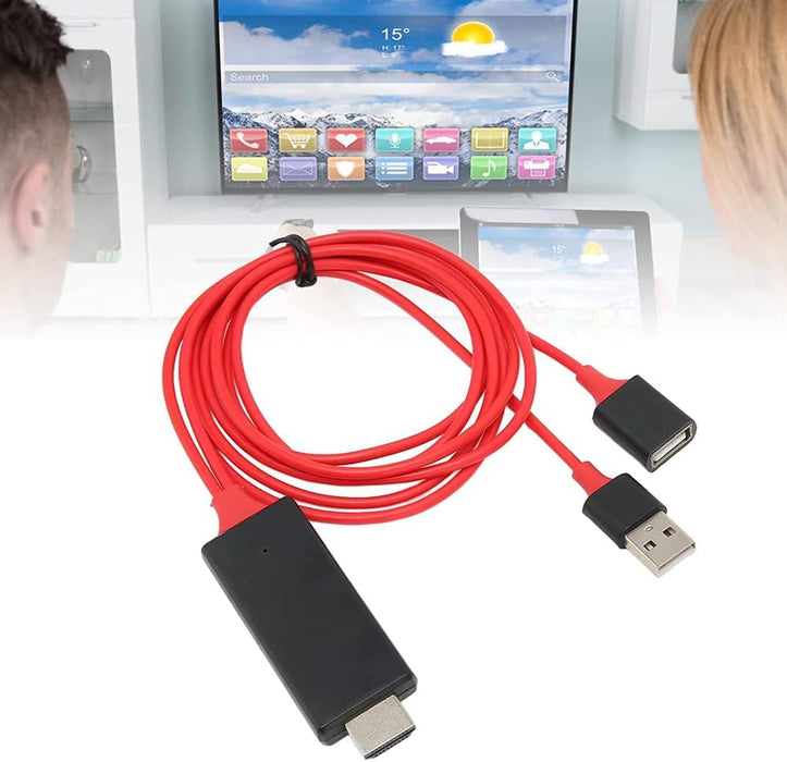 Cable HDTV HDMI Macho Full HD a USB Macho - Hembra para Android e iOS