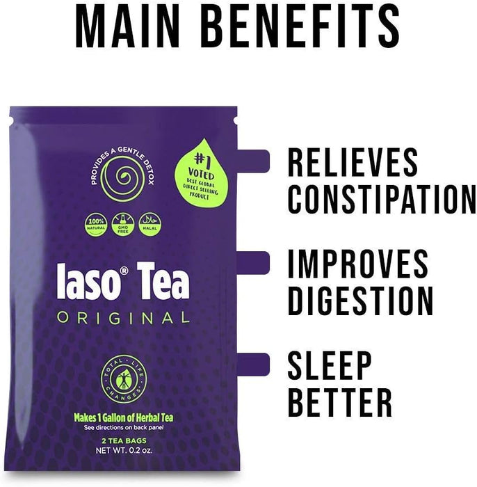 Iaso té, hace un galón de té de hierbas