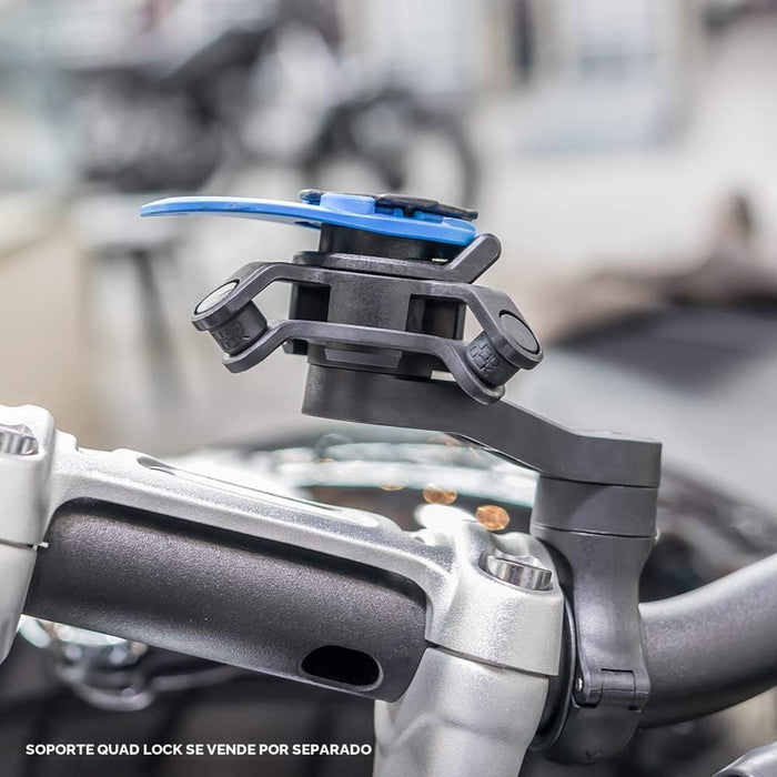 Amortiguador de vibraciones de motocicleta Quad Lock para teléfonos inteligentes