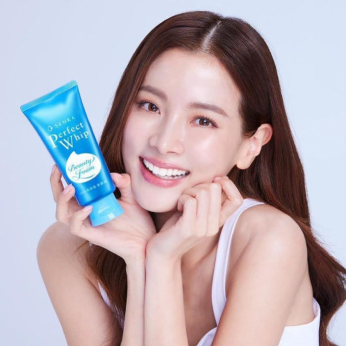 Senka Perfect Whip Beauty Foam Limpiador facial de 4.23 oz