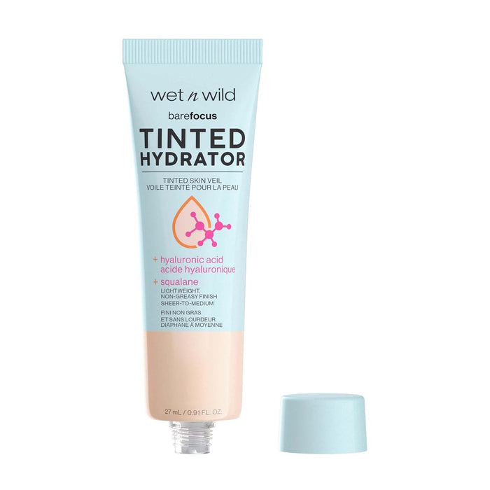 wet n wild Enfoque sin maquillaje, hidratante entintado, velo entintado para piel