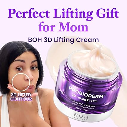 BIOHEAL BOH Probioderm 3D Lifting Cream 1.7 fl oz - Crema facial nocturna coreana avanzada