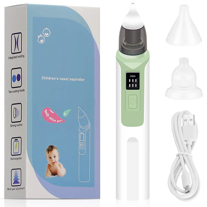 Aspirador Nasal Eléctrico Bebé Limpiador Saca Moco Nariz