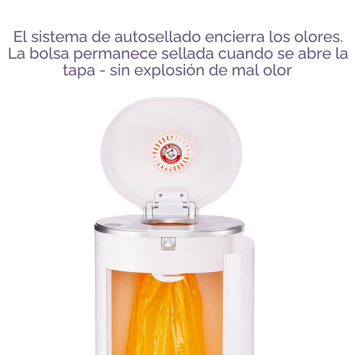 Munchkin Cubo para pañales Blanco