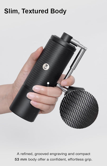 Timemore C5 Pro - Molinillo de café manual de 30 g con rebaba cónica - Ajuste interno ajustable