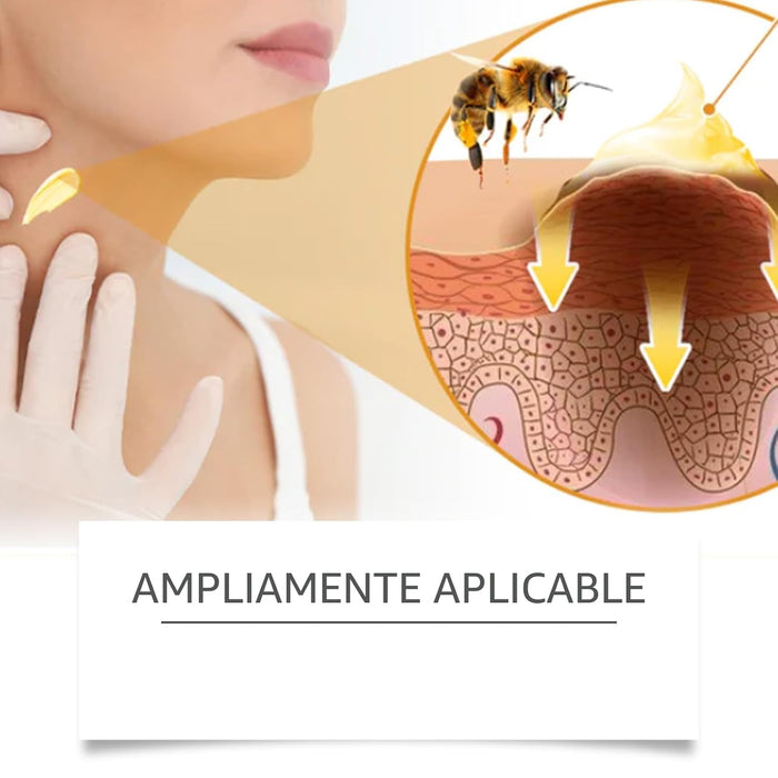 Crema para la piel de veneno de abeja, eliminación de arrugas y reafirmante