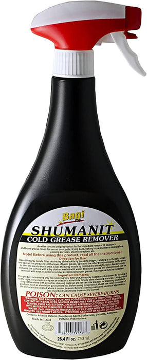 SHUMANIT - Removedor de grasa en frío. Aerosol para la eliminación inmediata de grasas