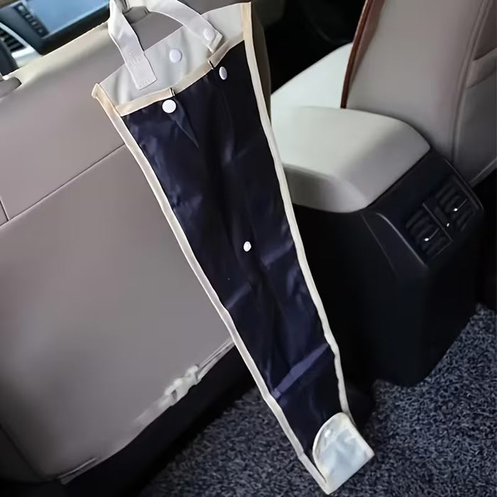 1pc Soporte para Paraguas de Asiento Trasero, Organizador Universal con Bolsa Ovalada