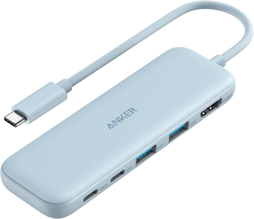 Anker Hub USB C, adaptador USB C 5 en 1 a HDMI con pantalla 4K