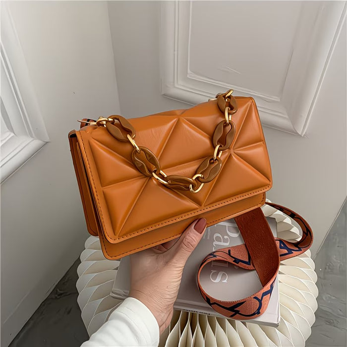 Bolso de mano con cadena de moda para toda temporada