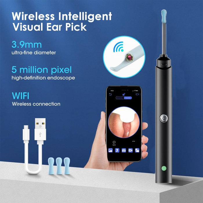 Herramienta de eliminación de cera de oídos para iOS y Android
