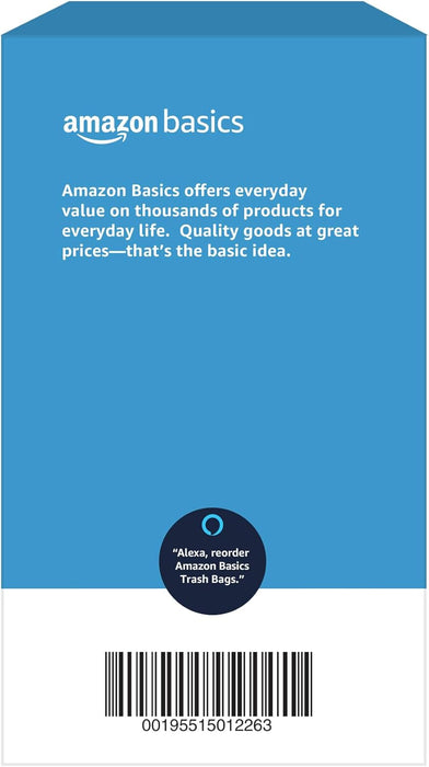 Amazon Basics Bolsas de basura multiusos con cordón