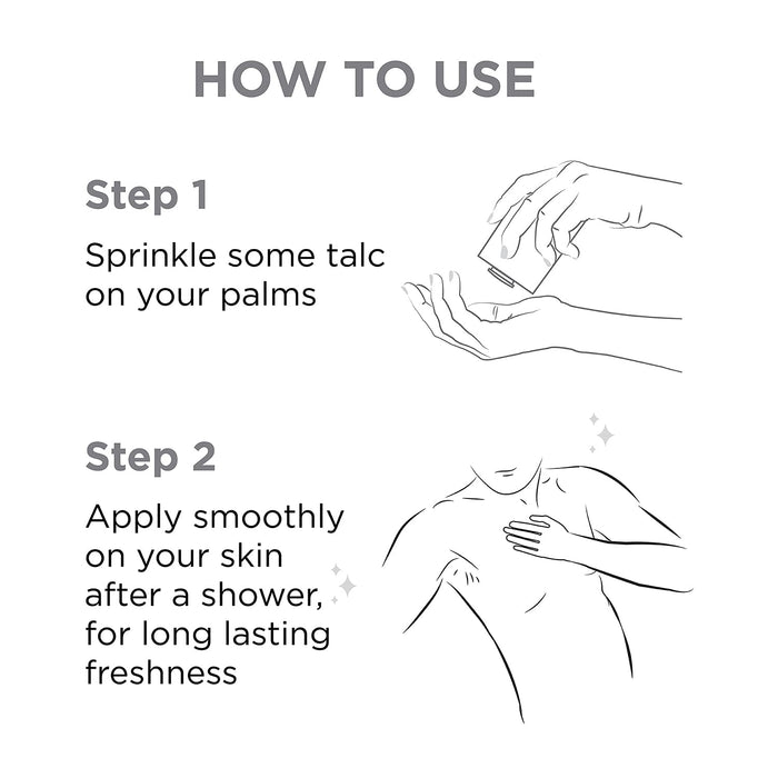 Yardley London Talco desodorante Elegance, Fragancia aromática amaderada, 250 g