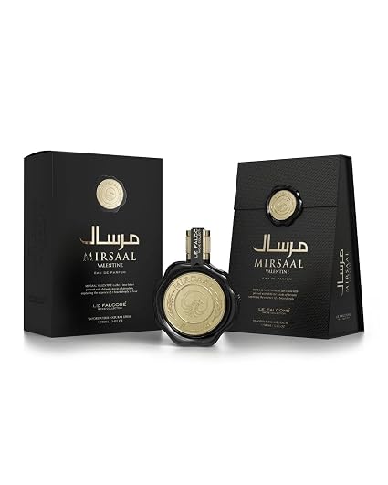 Mirsaal Valentine Eau de Parfum – Elegante fragancia unisex con menta, lavanda y almizcle