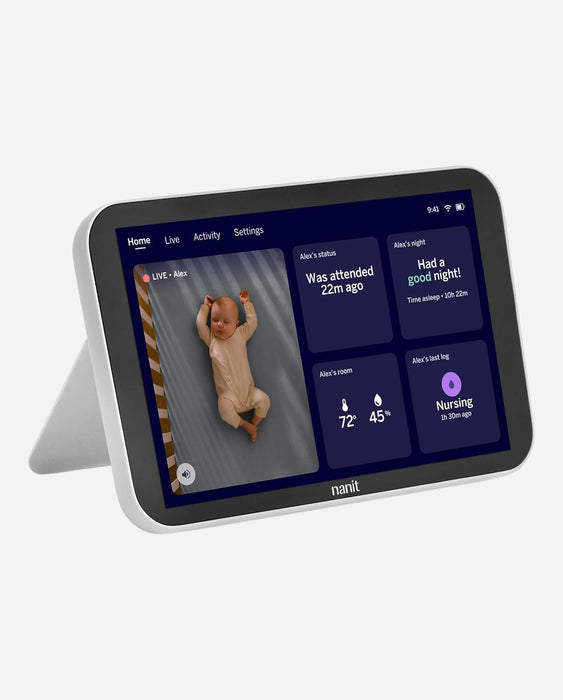 Nanit Pantalla para visualización en casa  Pantalla táctil de 8 pulgadas