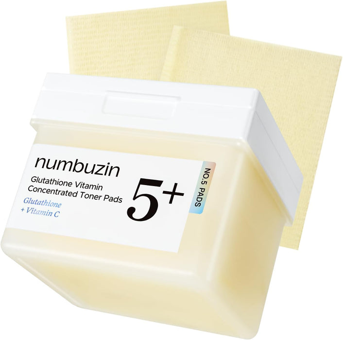 numbuzin No.5 Suero Concentrado de Vitamina-Niacinamida, Almohadillas Faciales