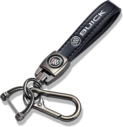 Llavero de cuero para coche Buick, para hombre y mujer, accesorios para coche