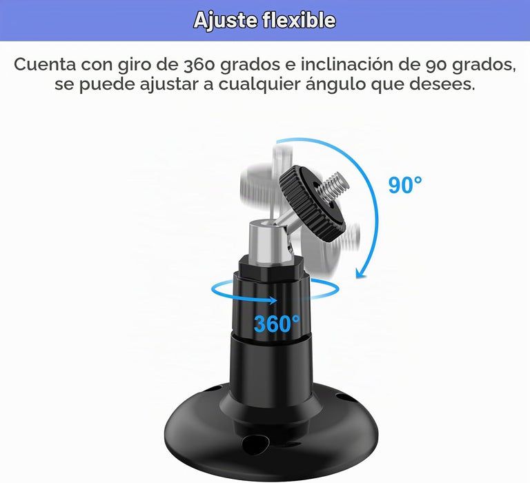 Soporte de pared para cámara Blink Outdoor 4/Outdoor 2K, soporte de módulo