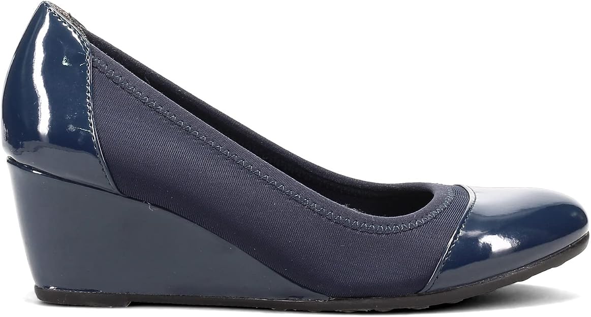 LifeStride Juliana Stretch Zapato Alto de cuñaMujer