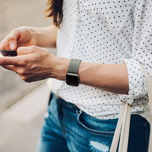 Paquete de 4 correas elásticas unisex, Solo Loop compatibles con Apple Watch