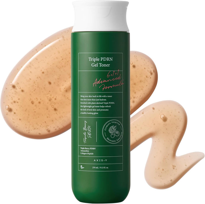 AXIS-Y Tóner de gel Triple PDRN – Tóner reparador calmante de barrera
