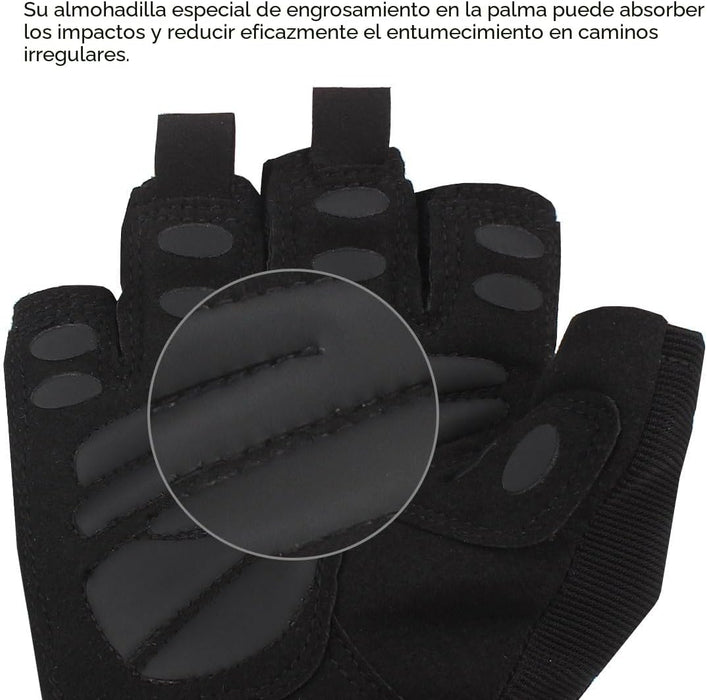 Trideer Guantes para hombres, para levantamiento de pesas con soporte para muñeca
