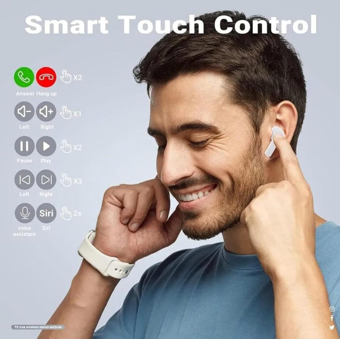 SHEIN Auriculares inalámbricos Bluetooth Ultrapods Max 5.3 con pantalla