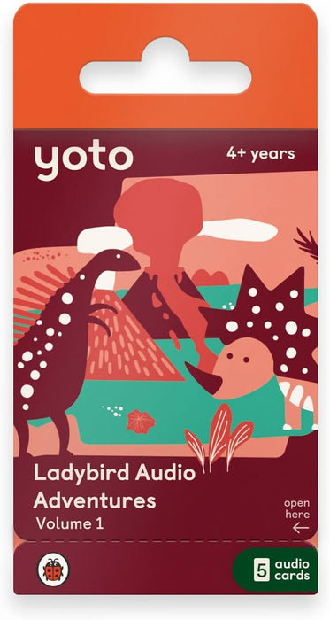 Yoto Colección Ladybird Audio Adventuras: Vol. 1 para Niños 5 tarjetas de audio