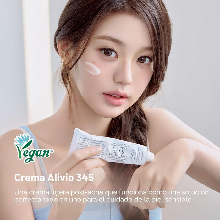 Dr. Althea Crema de Alivio 345 para Todo Tipo de Piel, 1.69 Fl Oz