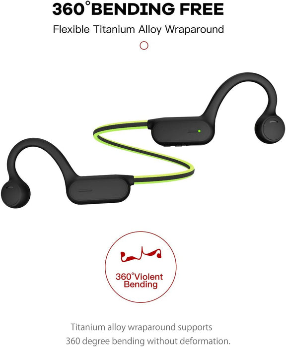 Auriculares deportivos inalámbricos de oreja abierta, de Bluetooth