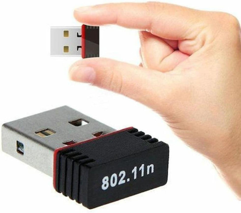 Adaptador WiFi USB mini RTL8188 802.11n/g/b, antena WiFi de 150 Mbps